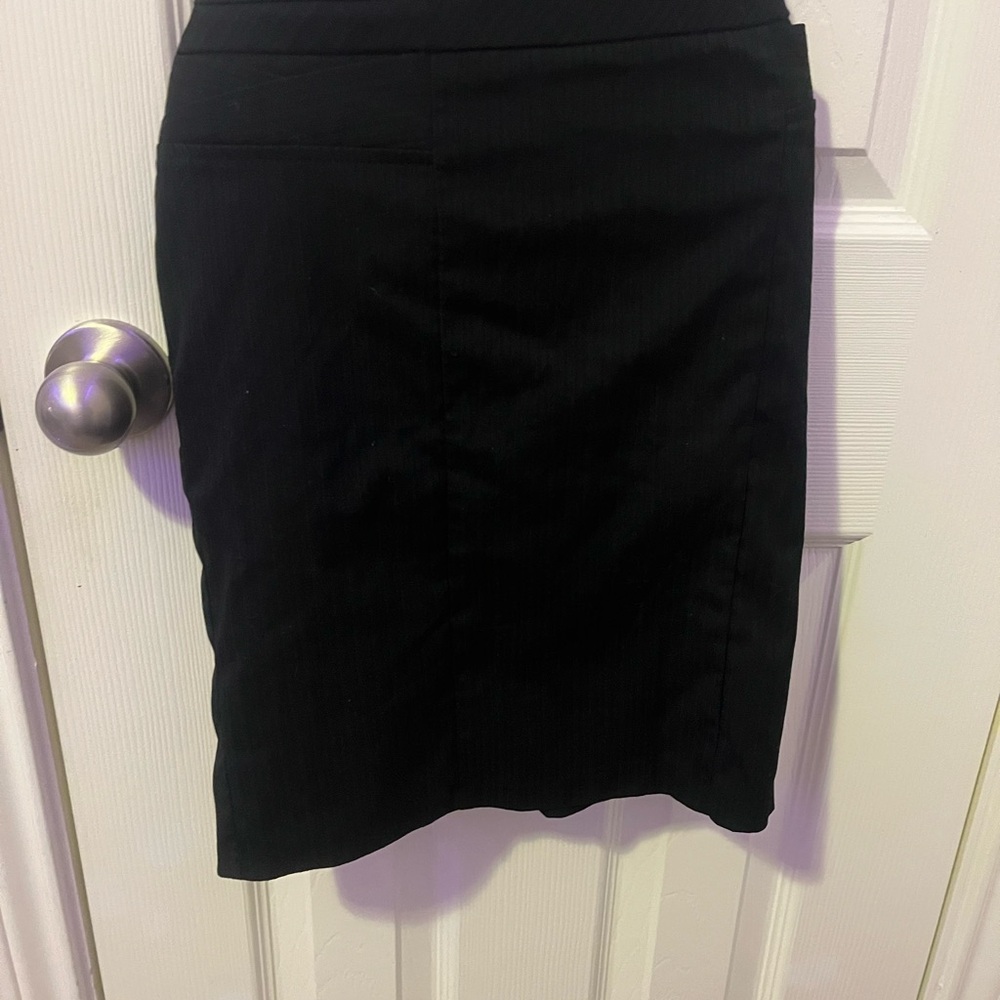 Heart Soul Classic Black Pencil Skirt